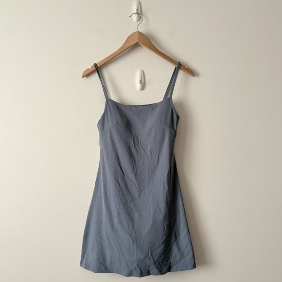Lululemon Align Cami Strap Dress Washed Denim Size 6 - Picture 6 of 9